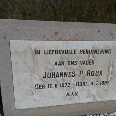 ROUX Johannes P. 1872-1957