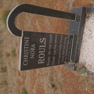 ROULS Christine Nora 1958-2015
