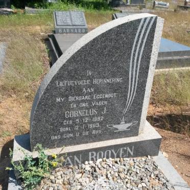 ROOYEN Cornelus J., van 1892-1963