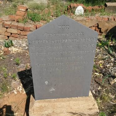 SEM Herman 1893-1893 :: SEM Elizabeth Jacoba 1893-1894