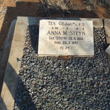 STEYN Anna M. nee STEYN 1850-1947