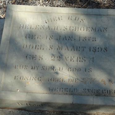 SCHOEMAN Helena H. 1873-1898