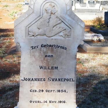 SWANEPOEL Willem Johannes 1854-1916