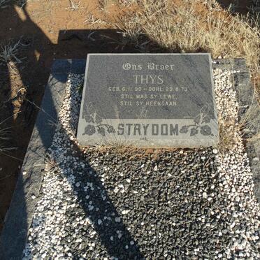 STRYDOM Thys 1890-1973