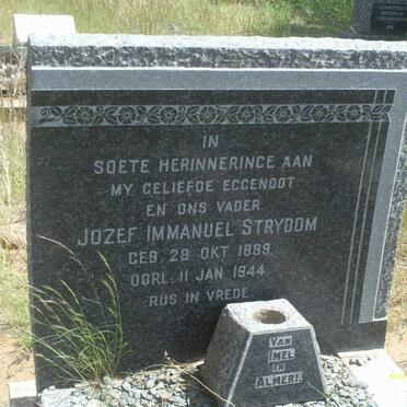 STRYDOM Jozef Immanuel 1899-1944