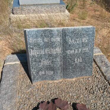 VENTER Johanna Catharina nee STEYN 1892-1950