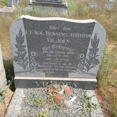 VILJOEN Henning Abraham 1888-1958