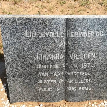 VILJOEN Johanna -1970