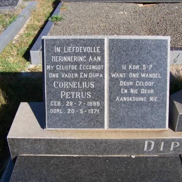 DIPPENAAR Cornelius Petrus 1895-1971 &amp; Hester Jacoba STRAUSS 1903-1983