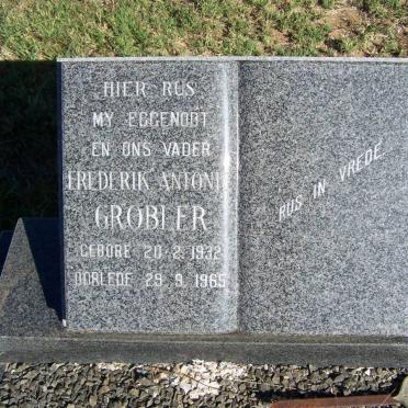 GROBLER Frederik Antonie 1932-1965