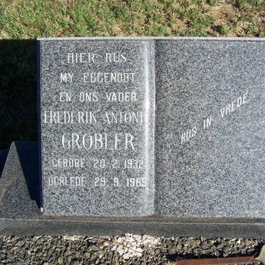 GROBLER Frederik Antonie 1932-1965