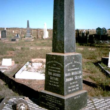 GREYLING Dirk Jacobus 1857-1937 &amp; Maria Magdalena Johanna COETZER 1860-1955