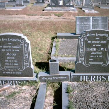 HERBST Jacob 1910-1986 &amp; Hester J.W.F. MAARTENS 1913-