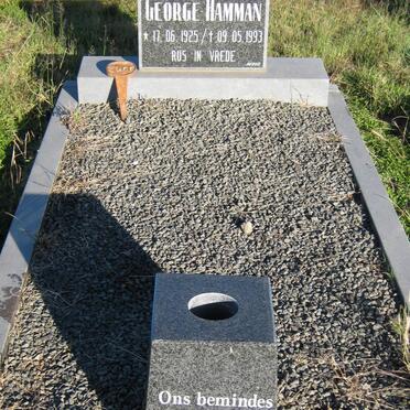 HAMMAN George 1925-1993