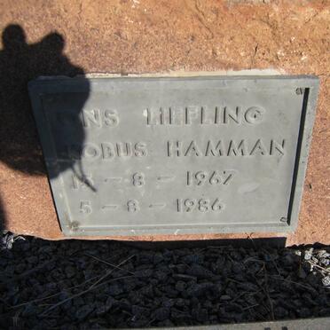 HAMMAN Kobus 1967-1986