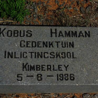 HAMMAN Kobus -1986