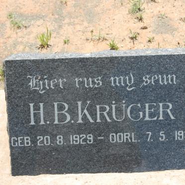 KRUGER H.B. 1929-1931