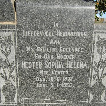 LAMBRECHTS Dirk Andries 1897-1980 &amp; Hester Sophia Helena VENTER 1902-1956 