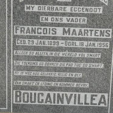 MAARTENS Francois  1899-1956