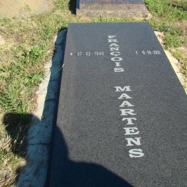 MAARTENS Francois 1940-2003