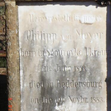 MEYER Philipp, von 1853-1883