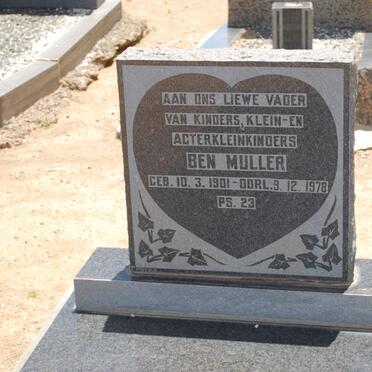 MULLER Ben 1901-1978