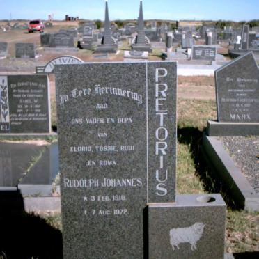 PRETORIUS Rudolph Johannes 1910-1972