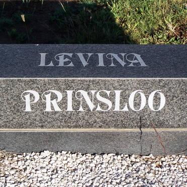 PRINSLOO Levina