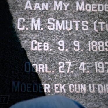 SMUTS C.M. 1889-1973