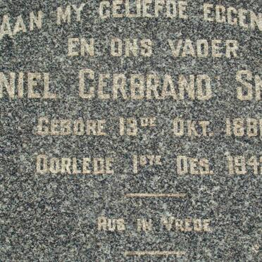 SNYMAN Daniel Gerbrand 1880-1942