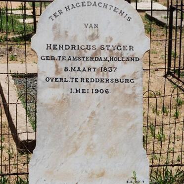 STYGER Hendricus 1837-1906