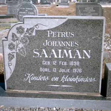 SAAIMAN Petrus Johannes 1898-1976 &amp; Hester Magdalena Maria SAAIMAN 1900-1986