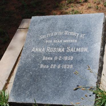 SALMON Anna Rosina 1850-1939