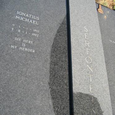 SERFONTEIN Ignatius Michael 1910-1992