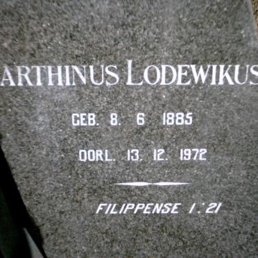 VORSTER Marthinus Lodewikus 1885-1972
