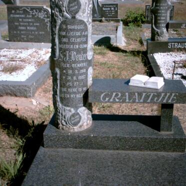 VENTER S.J. nee BEKKER 1918-1987