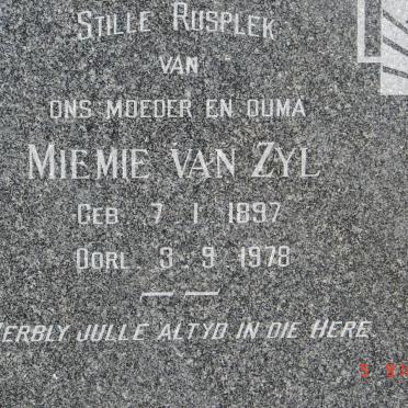 ZYL Miemie, van 1897-1978