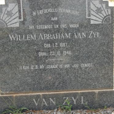 ZYL Willem Abraham, van 1887-1946
