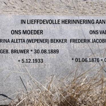 Free State, REITZ district, Klipkuil 110, farm cemetery