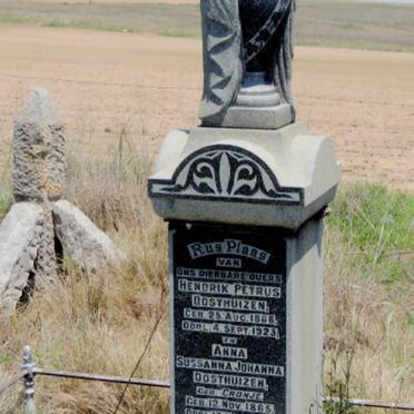 OOSTHUIZEN Hendrik Petrus 1866-1923 &amp; Anna Sussanna Johanna CRONJE 1865-1920