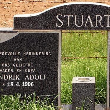 STUART Hendrik Adolf 1906- &amp; Johanna Sophia Louisa PIETERS 1914-1985