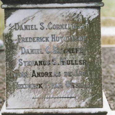 Free State, REITZ district, Graspan, Battle of Graspan, Boer War Memorial