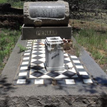 PIENAAR Johannes Christiaan 1887-1949 