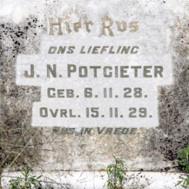 POTGIETER J.N. 1928-1929