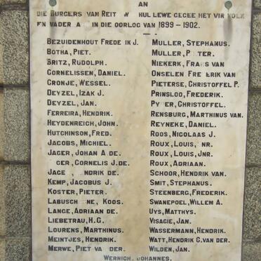 3. Monument - Anglo Boereoorlog 1899-1902