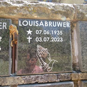 BRUWER Louisa 1935-2023
