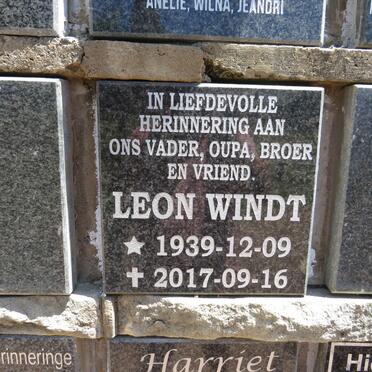 WINDT Leon 1939-2017