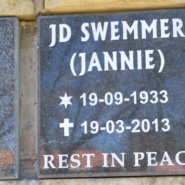 SWEMMER J.D. 1933-2013