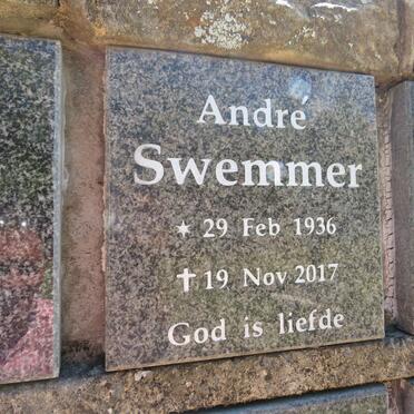 SWEMMER Andre 1936-2017