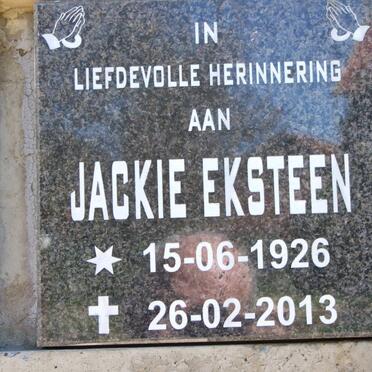 EKSTEEN Jackie 1926-2013